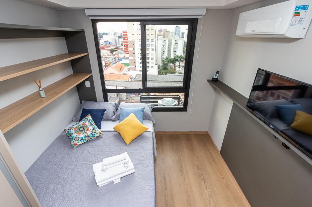 Vista Passeio Publico - Ayn027 Apartment Curitiba Bagian luar foto